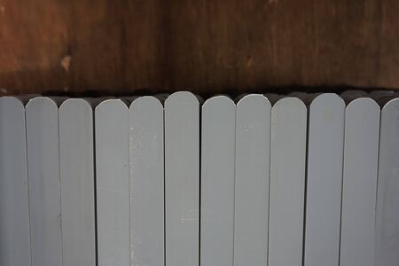 abstract stack of plastic stick in the factoryの写真素材