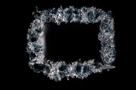 abstract of Salacca zalacca fruits in setup as the picture frameの写真素材