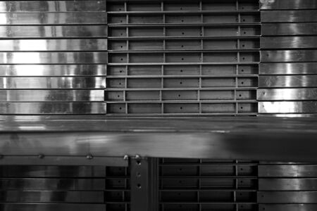 abstract of metal line for background usedの写真素材