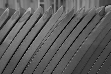 abstract of metal line for background usedの写真素材