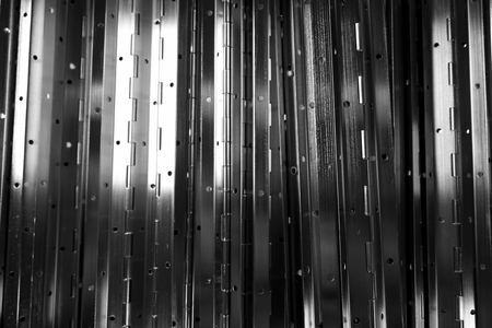 abstract of metal hinge for background usedの写真素材