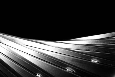 abstract of metal line for background usedの写真素材