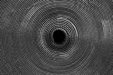 abstract of corrugated paper for background usedの写真素材