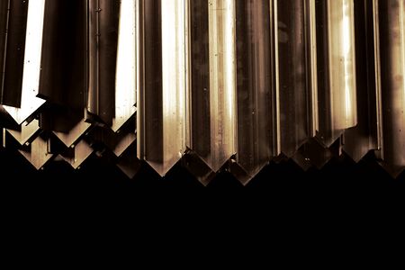 abstract of metal corner for background usedの写真素材