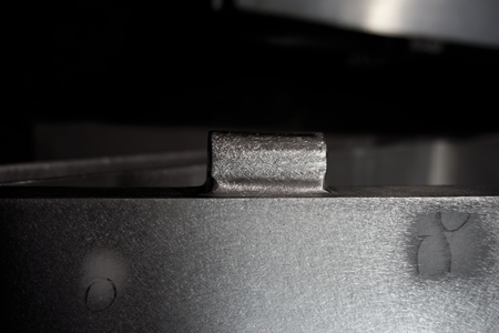 abstract of aluminum texture for background usedの写真素材