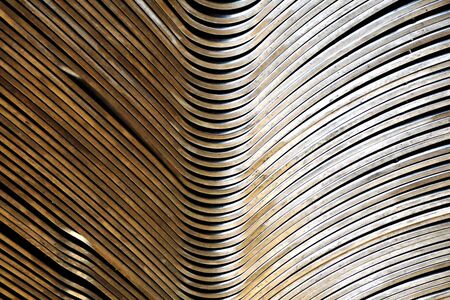 abstract of metal line curve texture for background used