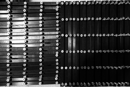 abstract of screw field for background used