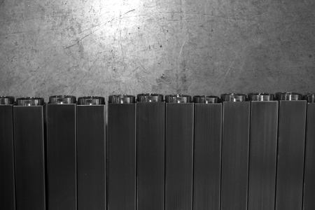 abstract of metal line for background usedの写真素材