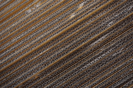 abstract of corrugated paper for background usedの写真素材