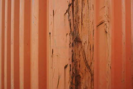 abstract of rust on iron for background used