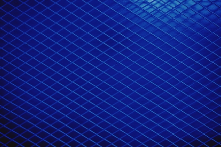 abstract of blue metal mesh texture for background used