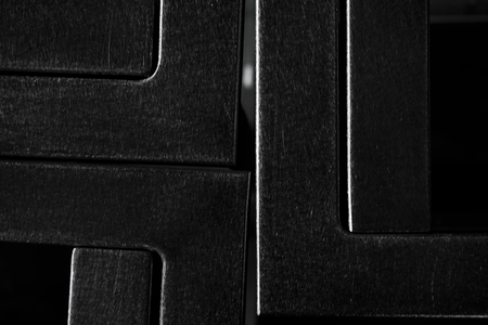 stack of angle metal texture in the factory