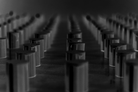 abstract group of spare part for background used