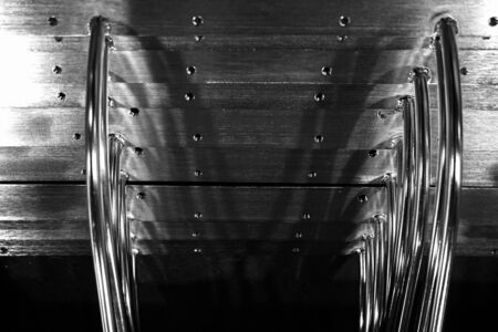 abstract of metal line for background used
