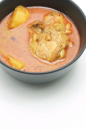 Chicken Mussaman Curry in Thai food styleの写真素材
