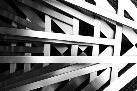 abstract of metal line for background usedの写真素材