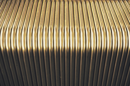 abstract of metal curve for background usedの写真素材