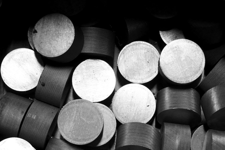 abstract group of spare part for background usedの写真素材