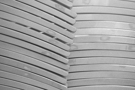 abstract of metal line for background usedの写真素材