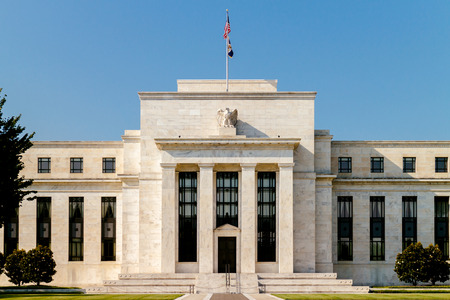 Federal Reserve Building, Washington DC, USA.のeditorial素材