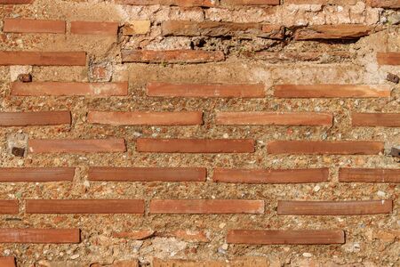 Rustic brick wall texture.の写真素材