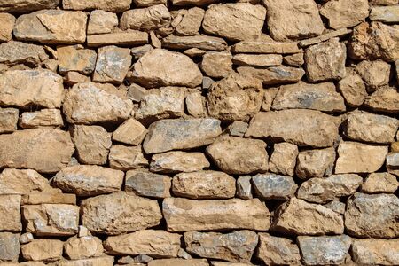 Rustic stone wall texture.の写真素材