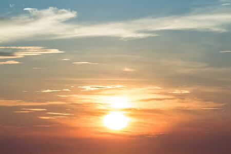 Sun rise and sun set sky background.