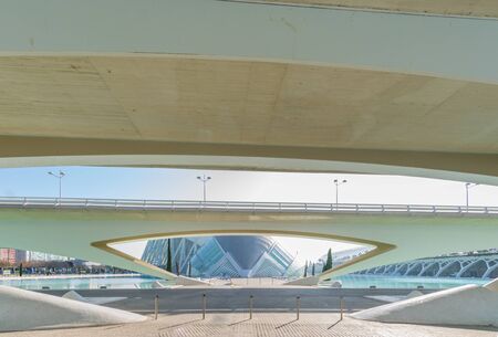 Valencia, Spain. December 15: City of Arts and Sciences.