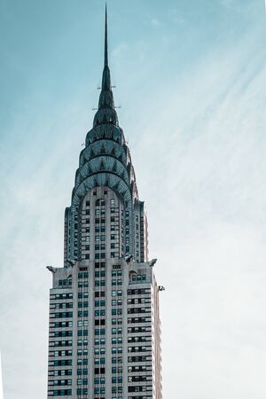Top of Chrysler Buildingのeditorial素材
