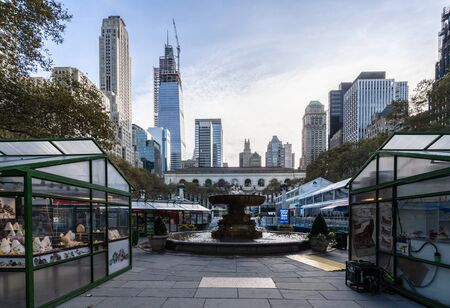 One Vanderbilt skyscraper under construction in manhattan.のeditorial素材