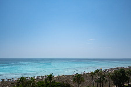 Paradise Found: Son Bou Beach, Menorcaの写真素材