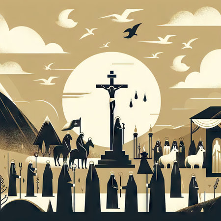 Divine Silhouette: Holy Week Devotionの素材