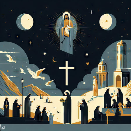 Divine Silhouette: Holy Week Devotionの素材