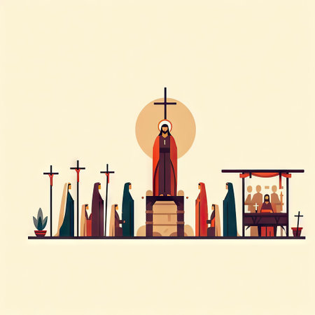Divine Silhouette: Holy Week Devotionの素材