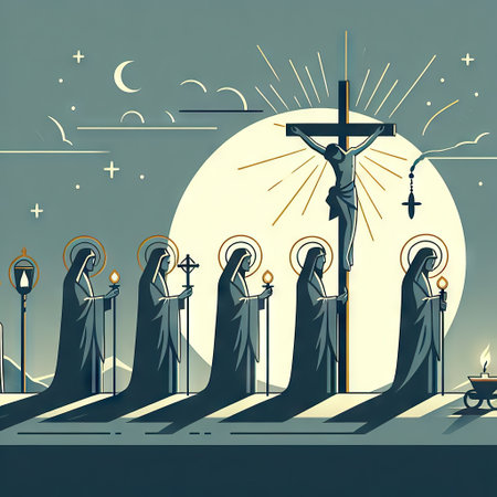 Divine Silhouette: Holy Week Devotionの素材