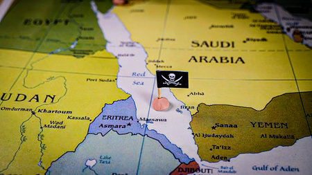 Pirate Threat in the Red Sea Regionの写真素材