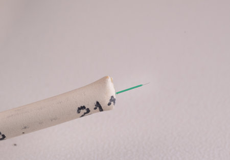 Optical Fiber Cable Close-upの写真素材