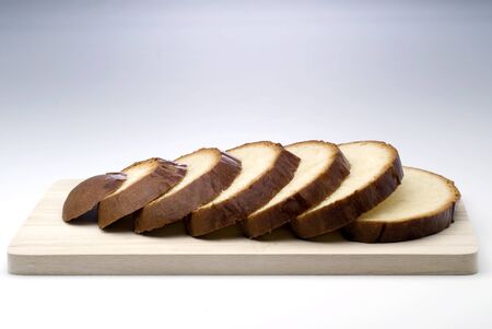 Sliced bread Shooting in Studio.の写真素材
