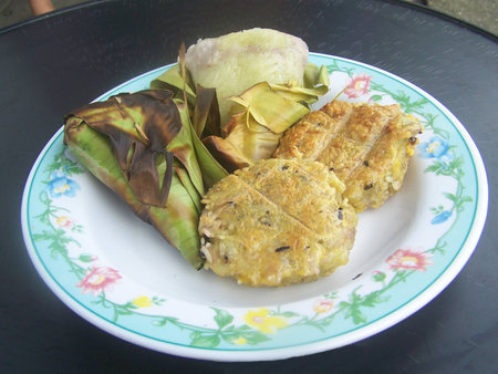 delicious simple with Thai ancient dessertの写真素材