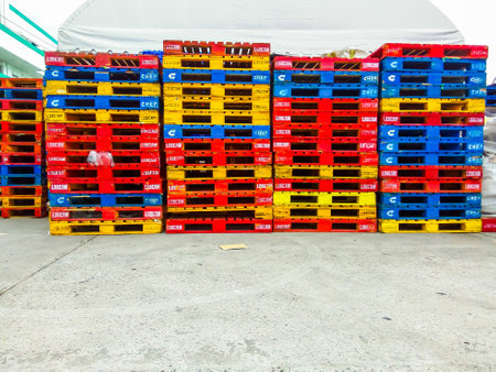 colorful wooden pallets an amazing.