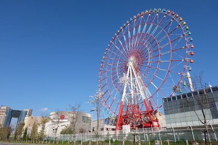 Ferris Wheel at Palette Town (Mega Web)のeditorial素材
