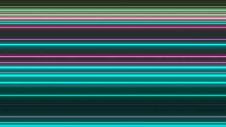 3d render of flash neon and light glowing on dark scene. Speed light moving lines.の写真素材