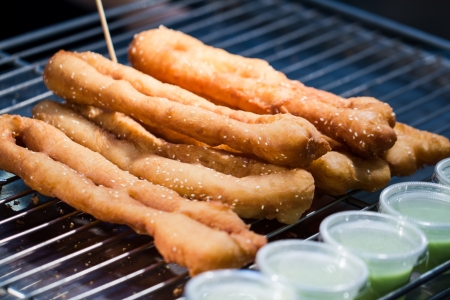 Chinese long doughnutの写真素材