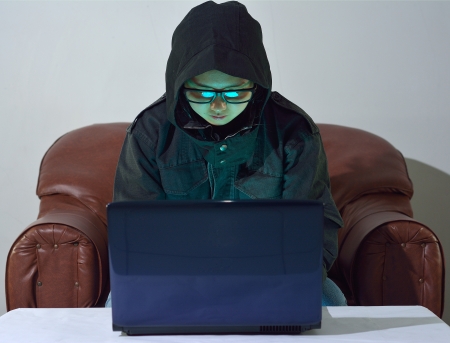 hackerの写真素材
