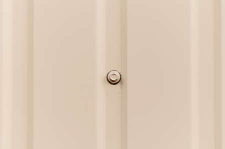 bolt closeup on metal sidingの写真素材