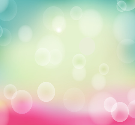 vector illustration of Spring nature bokeh backgroundのイラスト素材