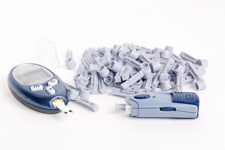 elements to do a sugar test in diabetics