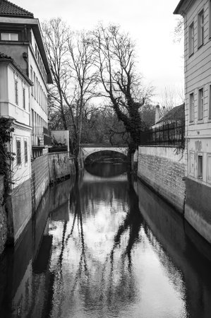 Urban views of Prague cityのeditorial素材