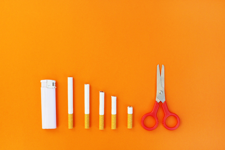 Quit smoking conceptの写真素材
