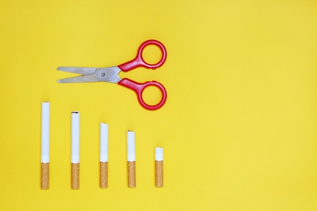 Quit smoking conceptの写真素材